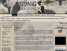 Tablet Screenshot of kralj-kamena.com